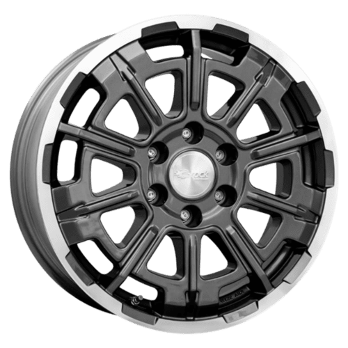 Brock B45 farba: Himalaya Grey Voll-Poliert (HGVP) 7x17 5x108 ET46