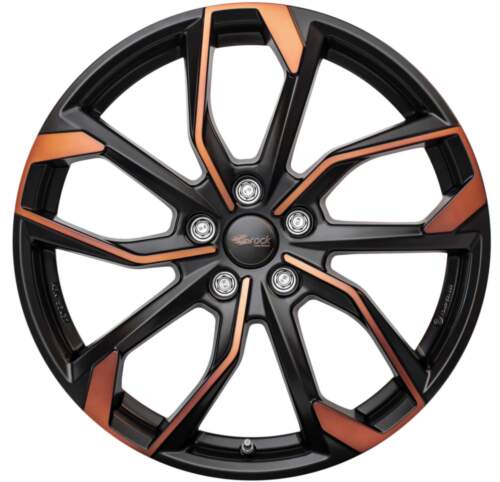 BROCK RC34 farba: čierna-oranžová matná 7,5x19 5x112 ET50