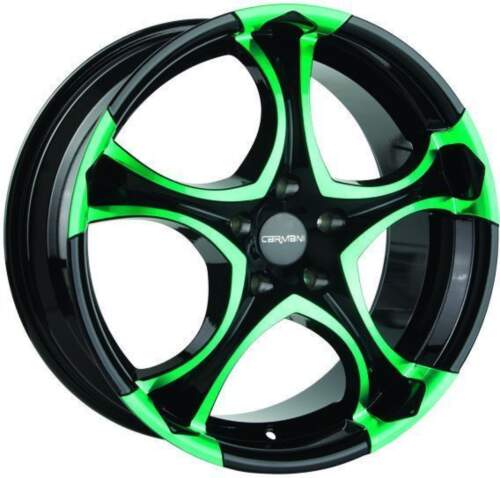 8x17 5x120 ET35 Carmani 4 Deepnex Green