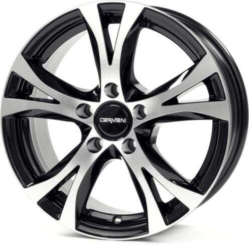 CARMANI 9 Compete farba: black polish 6.5x16 5x100 ET38