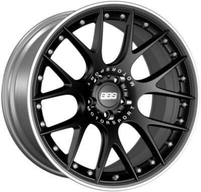 10x22 5x130 ET33 Bbs CH-RII farba: schwarz matt/titan