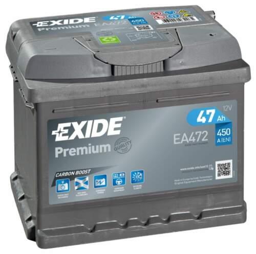 EXIDE Premium 12V 47Ah 450A