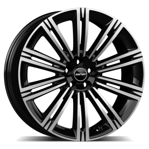 9.5x22 5x120 ET40 Gmp Experience farba: Black Diamond