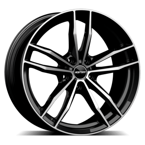 9x19 5x120 ET37 Gmp Swan farba: Black Diamond