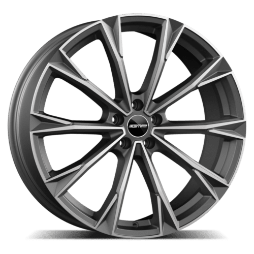8.5x20 5x112 ET43 Gmp Totale farba: Matt Anthracite Diamond