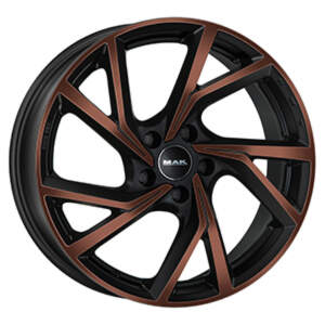 MAK KASSEL FARBA: BLACK & BRONZE 8x19 5x114,3 ET40