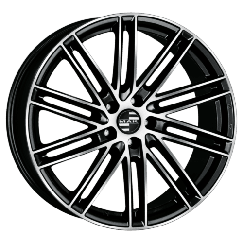 Mak LEIPZIG-D farba: BLACK MIRROR 11x22 5x130 ET47