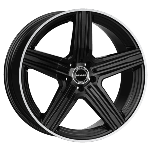 Mak LEWIS-D farba: GLOSS BLACK MIRROR RING 11x21 5x112 ET49