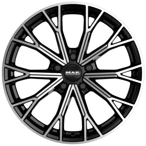 Mak ASPHALT farba: BLACK MIRROR 8.5x19 5x112 ET20