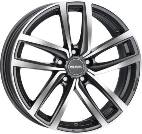 MAK DRESDEN farba: GUN MET-MIRROR FACE 7x17 5x112 ET54