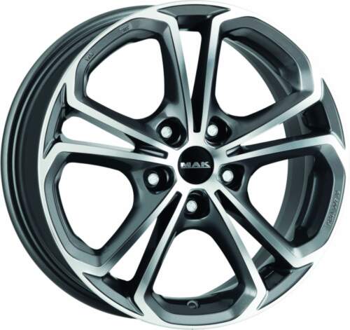 MAK HESSEN farba: GUN MET-MIRROR FACE 7x17 5x108 ET42