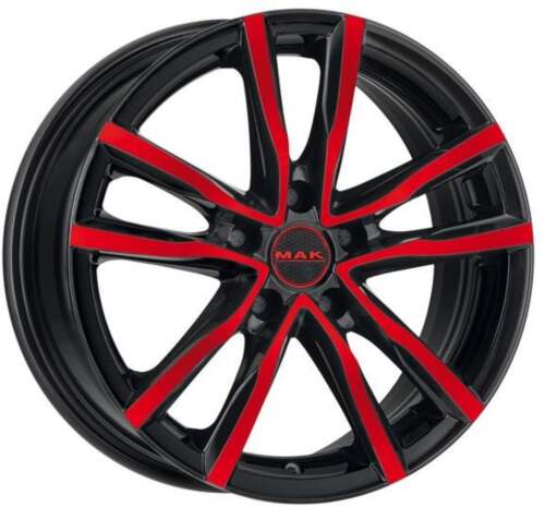 Mak MILANO farba: BLACK AND RED 8x18 5x114.3 ET40