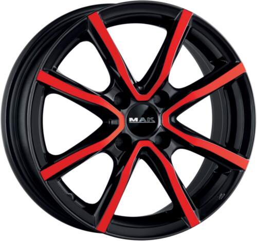 MAK MILANO4 farba: BLACK AND RED4 7x17 4x100 ET40