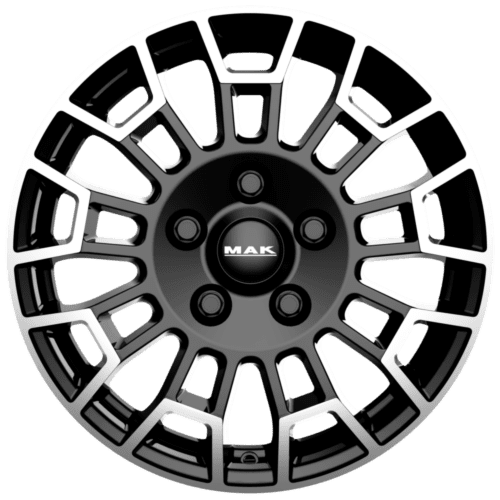 Mak NOMAD farba: BLACK MIRROR 7x17 5x118 ET45