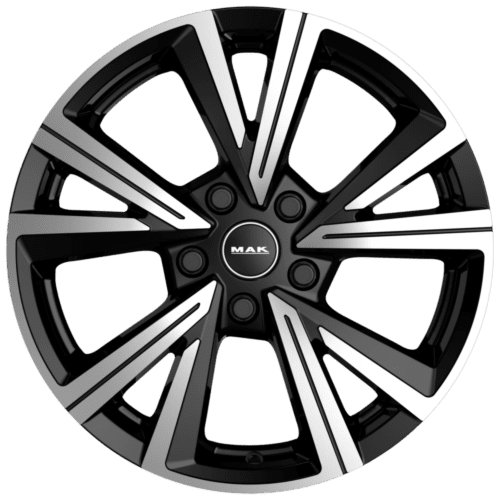 Mak QVARZ farba: BLACK MIRROR 7x17 5x114.3 ET33