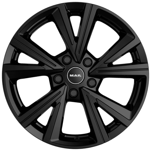 MAK QVARZ farba: GLOSS BLACK 7x17 5x100 ET51