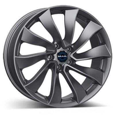 Mak SOLAR farba: GLOSS GUN METALLIC 9.5x20 5x114.3 ET45