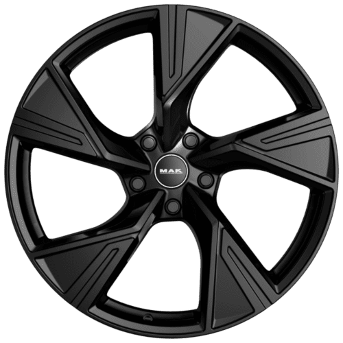 MAK STARK farba: GLOSS BLACK 9,5x22 5x130 ET28