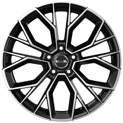 Mak STILO farba: BLACK MIRROR 10x22 5x112 ET19