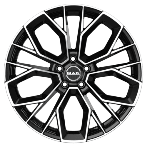 Mak STILO-D farba: BLACK MIRROR 11.5x22 5x130 ET21