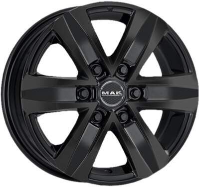 Mak STONE6 farba: GLOSS BLACK 8x18 6x139.7 ET30