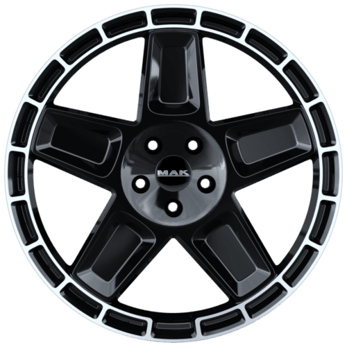 Mak TREK farba: GLOSS BLACK MIRROR RING 9x20 6x139.7 ET55