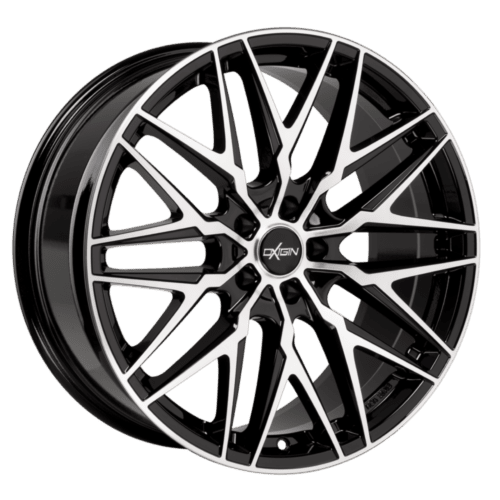 Oxigin 25 Oxcross farba: black full polish 7.5x17 5x100 ET51