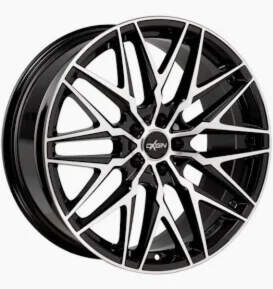 Oxigin 25 farba: black full polish 9x20 5x120 ET29