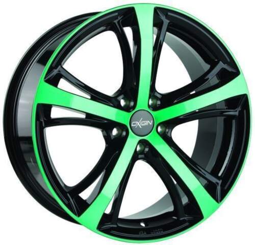 7.5x17 5x112 ET35 Oxigin 16 Sparrow Green