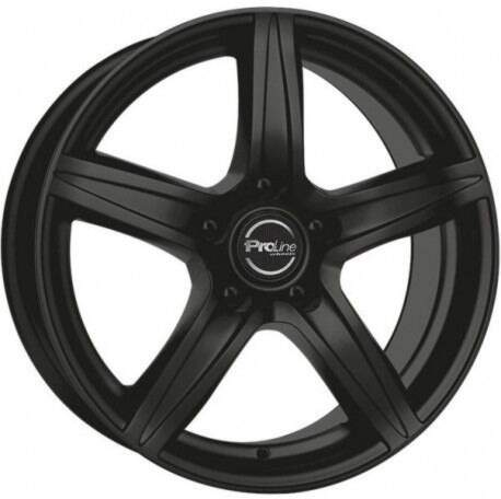 Proline CX200 farba: black matt 6.5x15 4x108 ET19