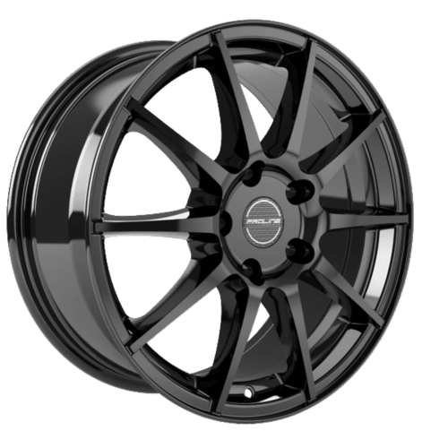 Proline UX100 farba: Black Glossy 7.5x17 5x108 ET37