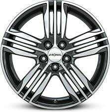 RONAL R57 farba: schwarz - frontkopiert 7,5x18 5x100 ET45