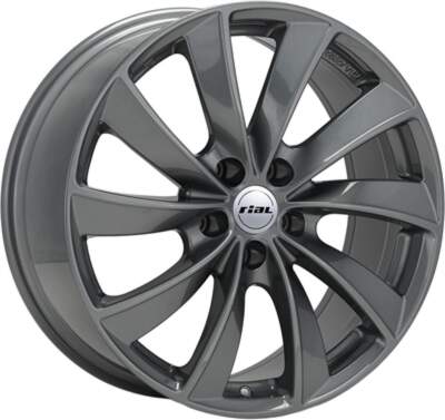 RIAL Lugano Farba: steel grey matt 8,5x20 5x114,3 ET35