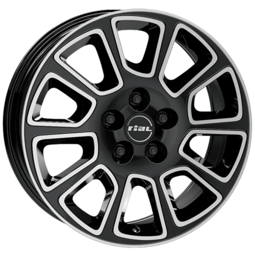 Rial TRANSPORTER 2 farba: DBF - leštený čierne matný 6x15 5x112 ET30