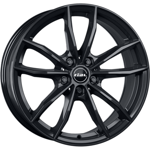 Rial X12 farba: DB - čierny lesk 8x19 5x112 ET30