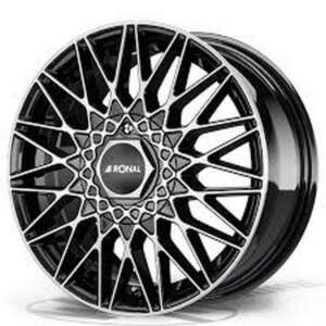 RONAL LSX farba: jetblack - frontkopiert 7x16 5x100 ET38