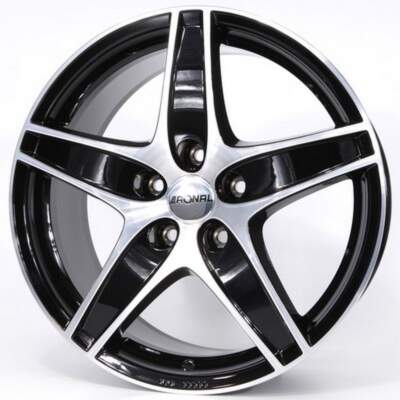 Ronal R48 farba: jetblack - frontkopiert 7.5x16 5x100 ET35