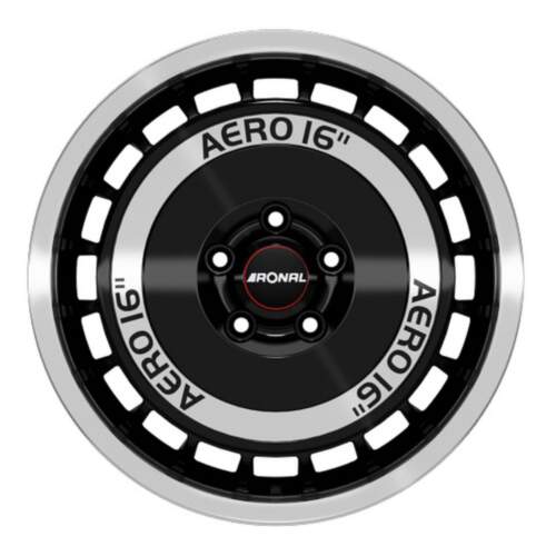 Ronal R50 Aero farba: schwarz - frontkopiert 7.5x16 5x100 ET38