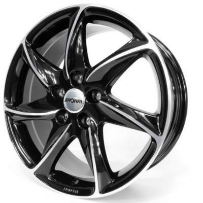 Ronal R51 farba: jetblack - frontkopiert 7x16 4x108 ET25