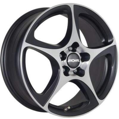 RONAL R53 farba: mattschwarz - frontkopiert 7x17 5x100 ET40