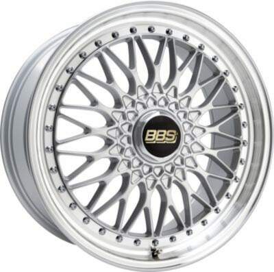 Bbs Super RS farba: brilliant silver 8.5x20 5x112 ET45