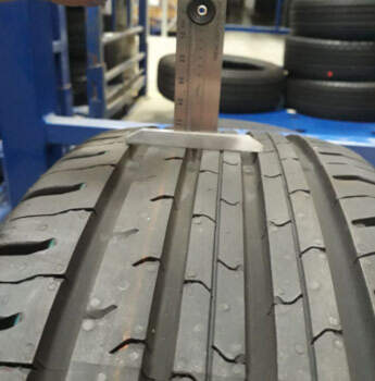 195/55R16 87H ContiEcoContact 5 POUŽITÉ (najeto do 20km) CONTINENTAL