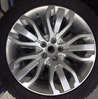 KOMPLET 275/45R21 110V XL ContiCrossContact Winter LAND ROVER Range Rover (Silver) 9,5Jx21 5/120/72,5 ET49 Senzor OE CONTINENTAL