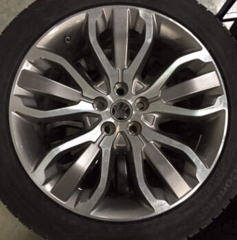 KOMPLET 275/45R21 110V XL ContiCrossContact Winter LAND ROVER Range Rover Sport (Style 507) 9,5Jx21 5/120/72,5 ET49 Senzor OE CONTINENTAL