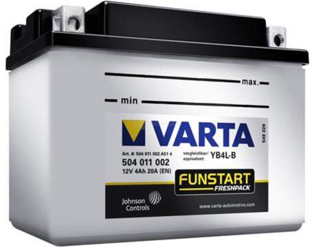 Varta YB4L-B 4Ah 20A 12V