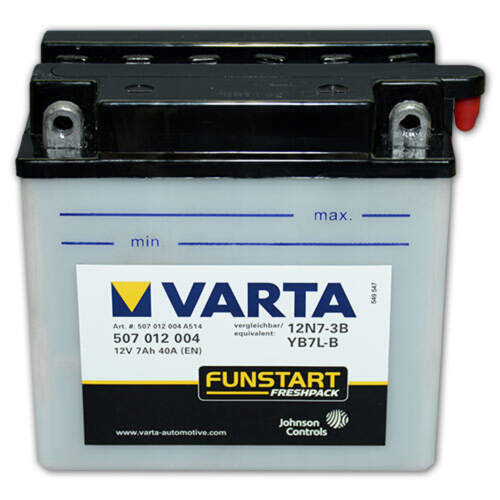 Varta 12N7-3B 7Ah 40A 12V