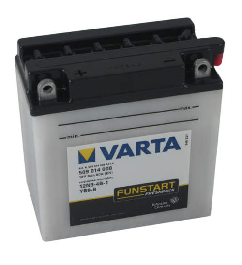 Varta 12N9-4B-1 9Ah 80A 12V
