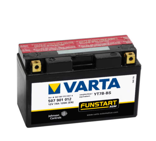 Varta AGM YT7B-BS 7Ah 120A 12V