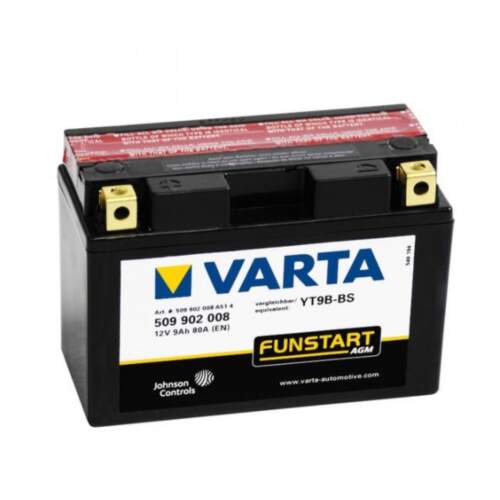 Varta AGM YT9B-BS 9Ah 80A 12V