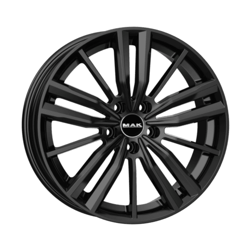 MAK VIER farba: GLOSS BLACK 7x17 5x100 ET38